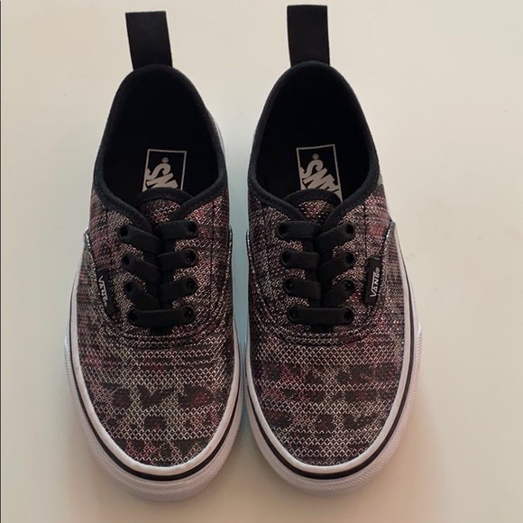 girls vans size 13